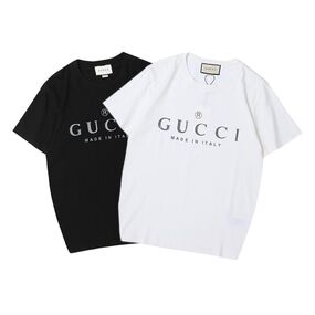GUCCI(グッチ) ロゴ オーバーサイズ Tシャツ 2色 - ブラック / XXL